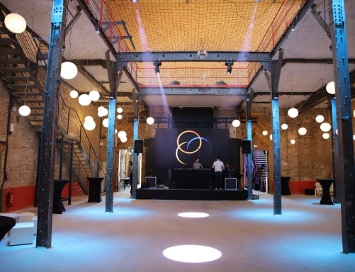 La grande salle de la sucrerie